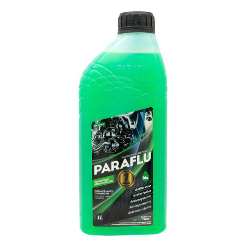 Aditivo Concentrado Para  Radiador Paraflu Refrigerante Bio Híbrido 1l Cor Verde