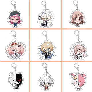 Monokuma Danganronpa Naegi Makoto Anime Chaveiro Modelo Dos Desenhos Animados Acrílico Saco Acessório Bonito Presente em Oferta na Shopee