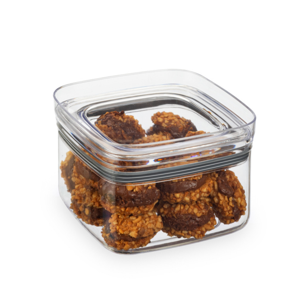 Pote Hermético Para Mantimentos 700ml Condimentos Alimentos Organizador Transparente