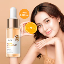 LAIKOU Vitamina C Soro Brilhante Essência Anti Envelhecimento Remove Rugas Creme Acne Hidratante 17ml