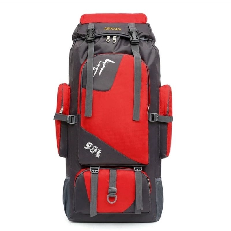 Mochila Cargueira De Viagem 90 Litros Camping Impe ...