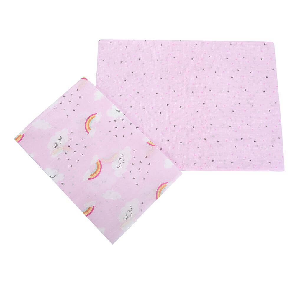 Kit Fronha Minasrey Cia Do Neném Arco-Íris - 02 Unidades