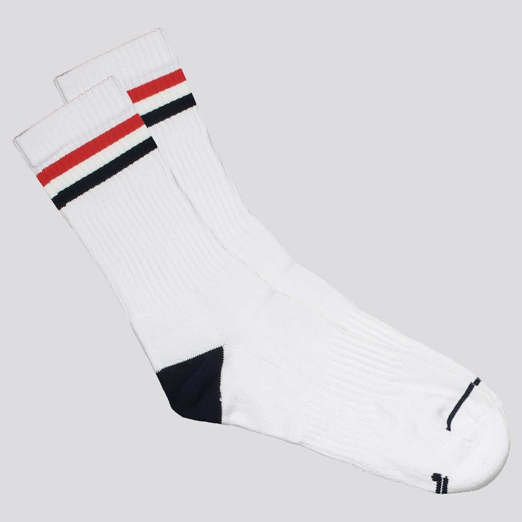 Meia Fila Striped em Oferta na Shopee