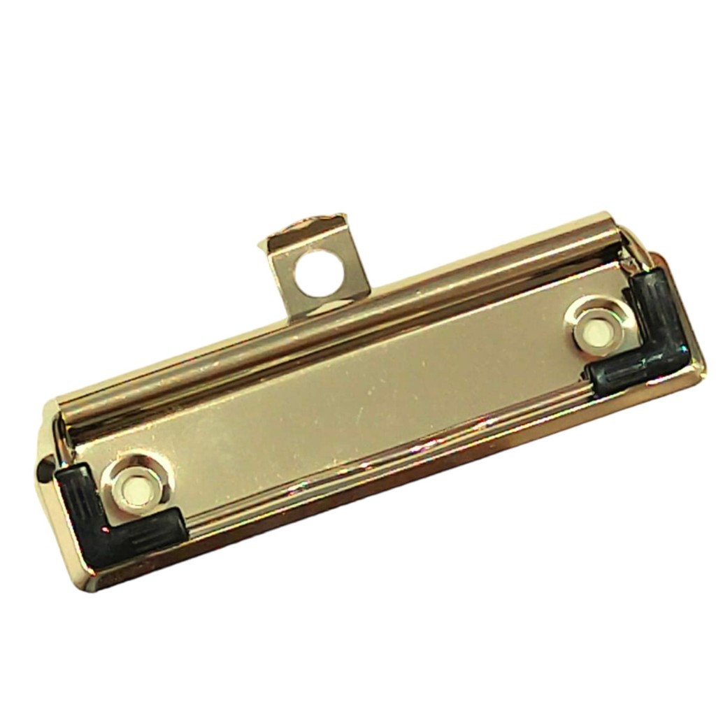 Clips / Presilha para Pranchetas - Porta Bloco - Dourada 100mm