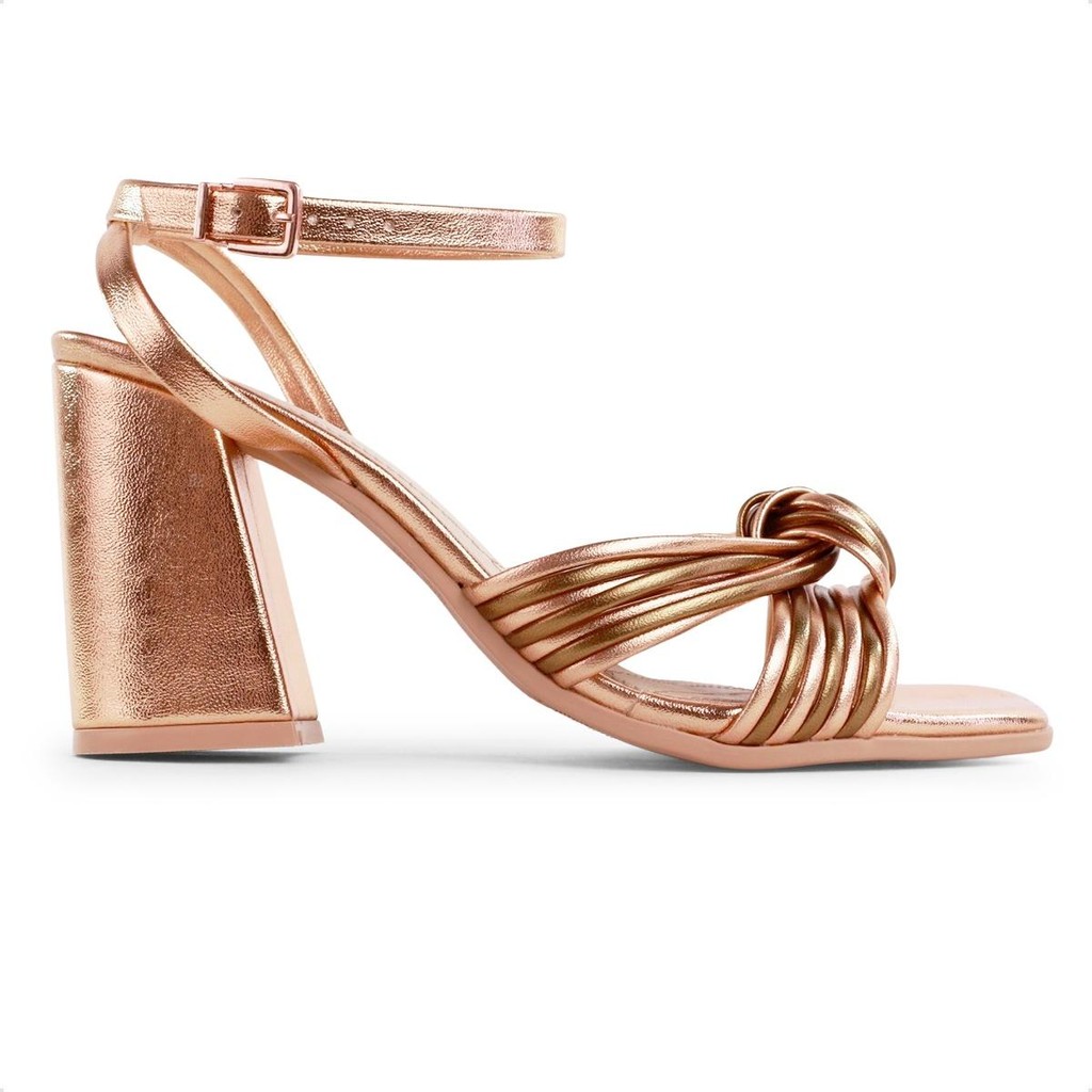 Sandália Ramarim Salto Bloco Fivela Feminina 100% Original Com Nota Fiscal e Garantia em Oferta na Shopee