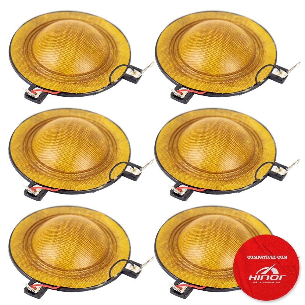 6x Reparo Driver Hdi 300 Hdi 320 Corneta Hinor 8ohms em Oferta na Shopee