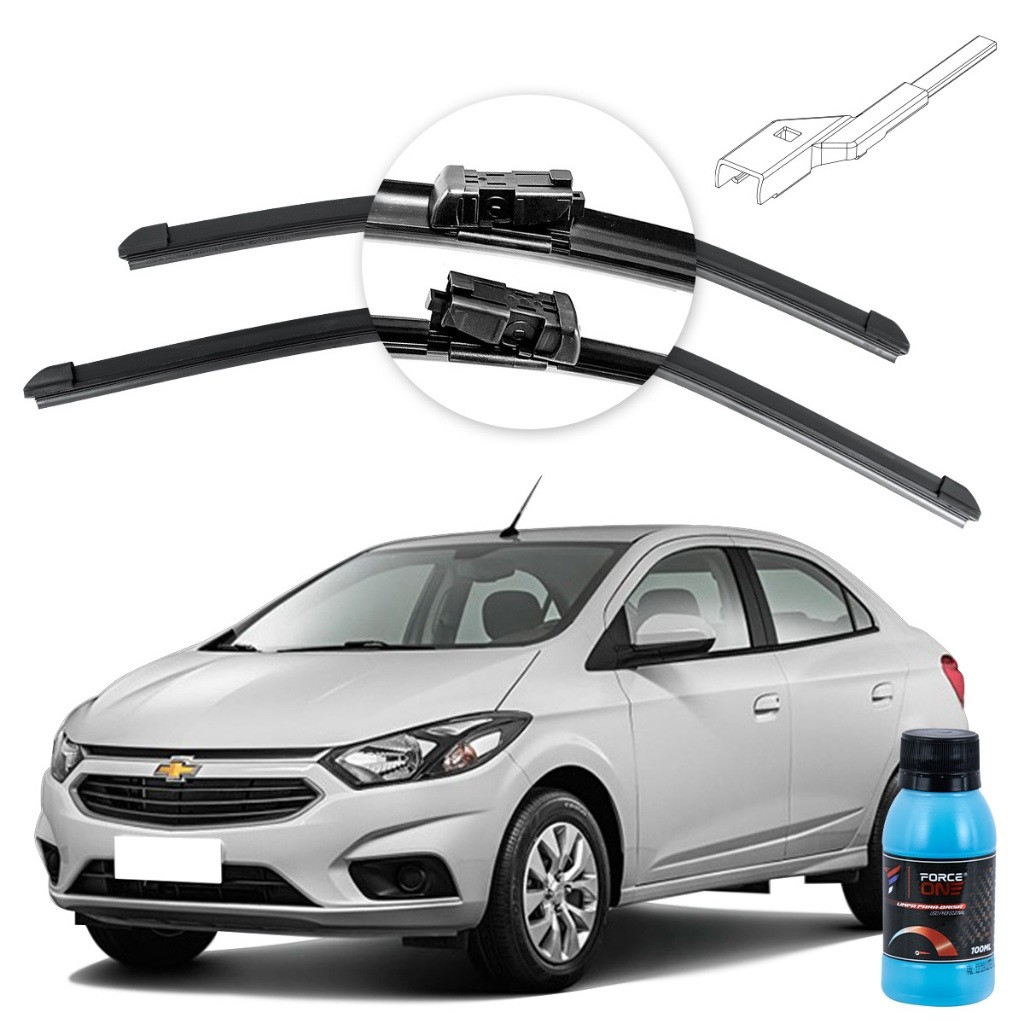 Palheta Limpador de Parabrisa Chevrolet Prisma ano 18 a 19 Especifica em Oferta na Shopee