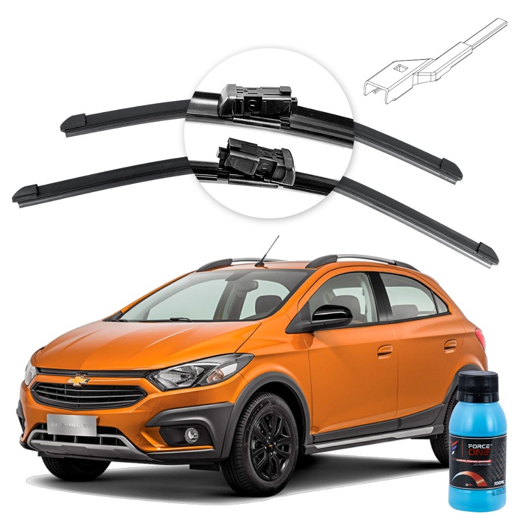 Palheta Limpador de Parabrisa Chevrolet Onix ano 18 a 19 Especifica