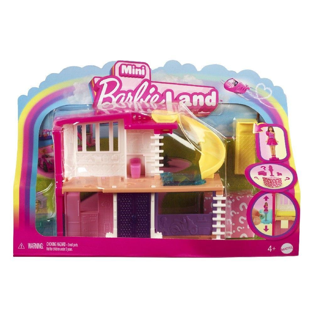 Barbie Mini Barbierland Casa dos Sonhos Roxo - Mattel em Oferta na Shopee