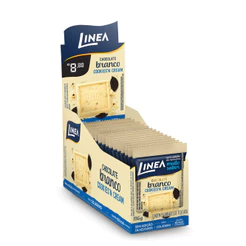Mini Chocolate Linea Cookies'n Cream 13g - 15 Unidades
