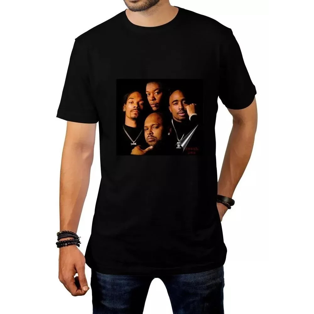 Camisa Death Row Snoop Dogg Dr Dre Tupac 2pac