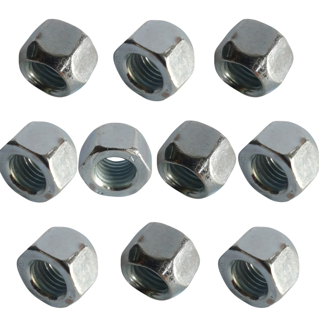 Jogo 10 Porca Roda M12x1,5 19mm Zincada ZM Original – GM Opala Chevette D20 Ford Fiesta Ka