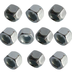 Jogo 10 Porca Roda M12x1,5 19mm Zincada ZM Original – GM Opala Chevette D20 Ford Fiesta Ka