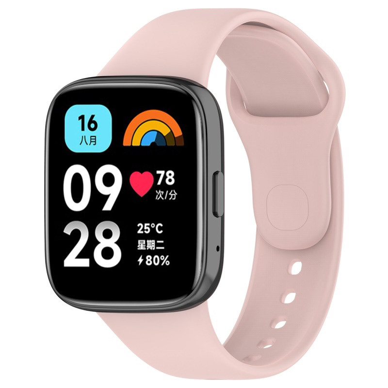 Lua cheia Pulseira  Silicone Para Xiaomi Redmi Watch 3 Active