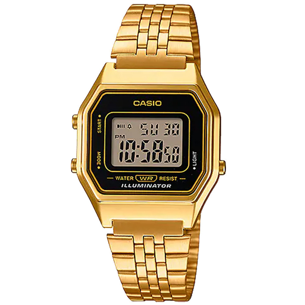 RELÓGIO CASIO UNISSEX VINTAGE DOURADO LA680WGA-1DF em Oferta na Shopee