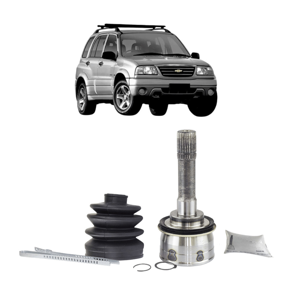 Junta Homocinetica GM Tracker 2.0 16V 4x2 4x4 Suzuki Vitara 2.0 94KW 1.6 69KW 2.0 HDI 110 16 80KW 2.5 V6 24V 116KW e 2.0 TD 64KW 1998 até 2006 29x26