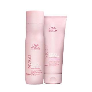 Wella Professionals Invigo Blonde Recharge Home Care Duo (2 Produtos) em Oferta na Shopee