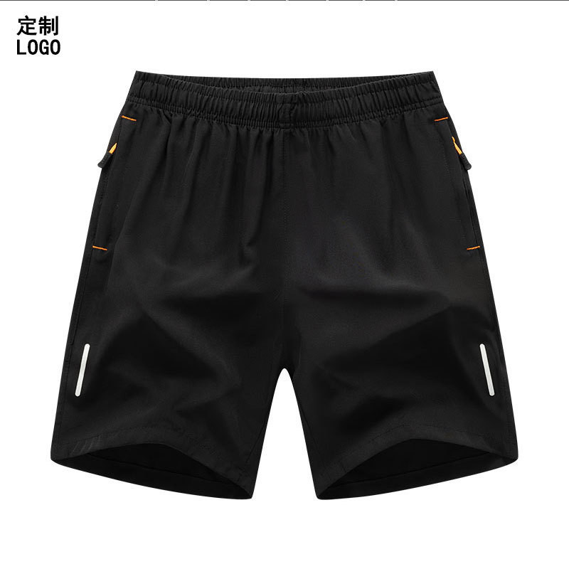 Cross Border Ice Silk Plus Size Shorts de Basquete Masculino Verão Fino Corrida Esportes Soltos Calças Cortadas Calças de Praia Calças de Pijama