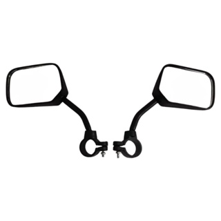 Kit Retrovisores Bike Retangulares Pretos Para Guidão - Par em Oferta na Shopee