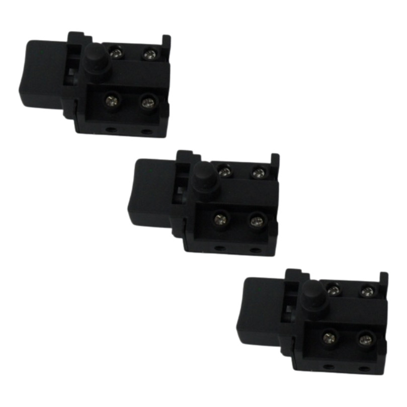 Gatilho GDC34 Chave Botão Liga Desliga Serra Mármore GDC14-40 GMS34 1551.0 1548 1551.1 (3 Peças)