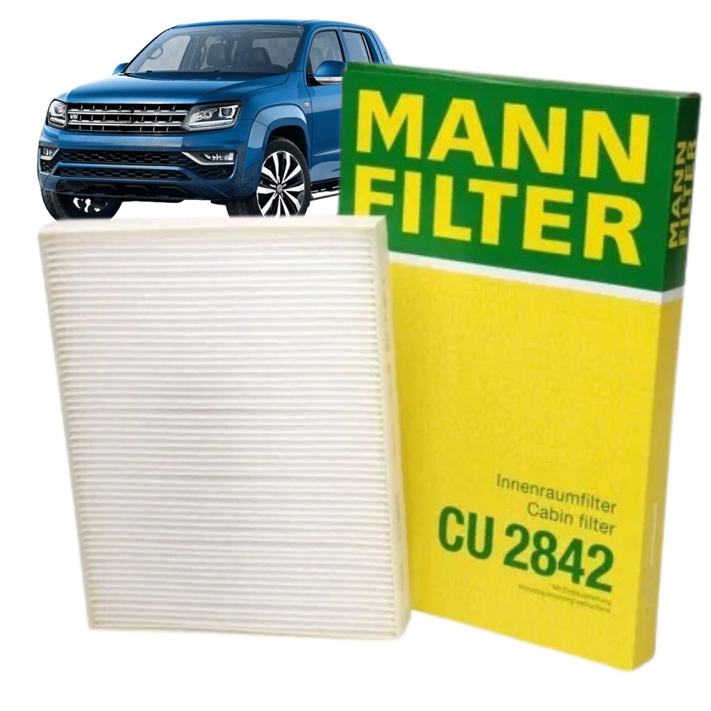 Filtro Ar Cabine / Ar Condicionado para Volkswagen Amarok 2.0 / 3.0 - 2010 a 2023 (CU2842/1) em Oferta na Shopee