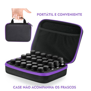 Estojo case de Armazenamento para 30 Frascos De Óleo Essencial Para Aromaterapia bolsa 5 10 15 ml em Oferta na Shopee