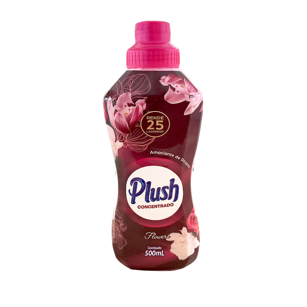 Amaciante de Roupas Concentrado Flowers 500ml Plush - Home & Living