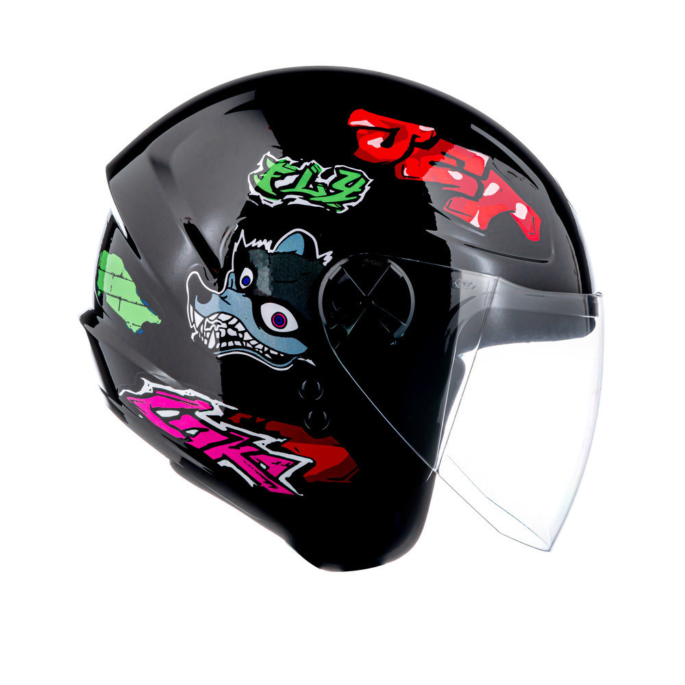 Capacete Fly Jet HG Loko em Oferta na Shopee