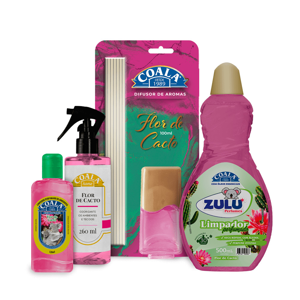 Kit Coala - Os Favoritos Flor de Cacto - Home & Living