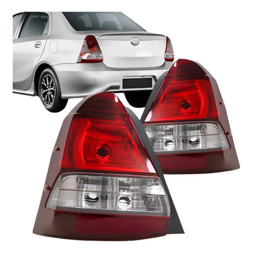 Par Lanterna Etios Sedan 2017 2018 2019 2020 2021 Fume