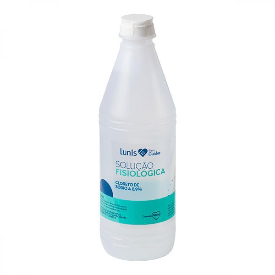Solucao Fisiológica Cloreto De Sódio A 0,9% Lunis 500Ml