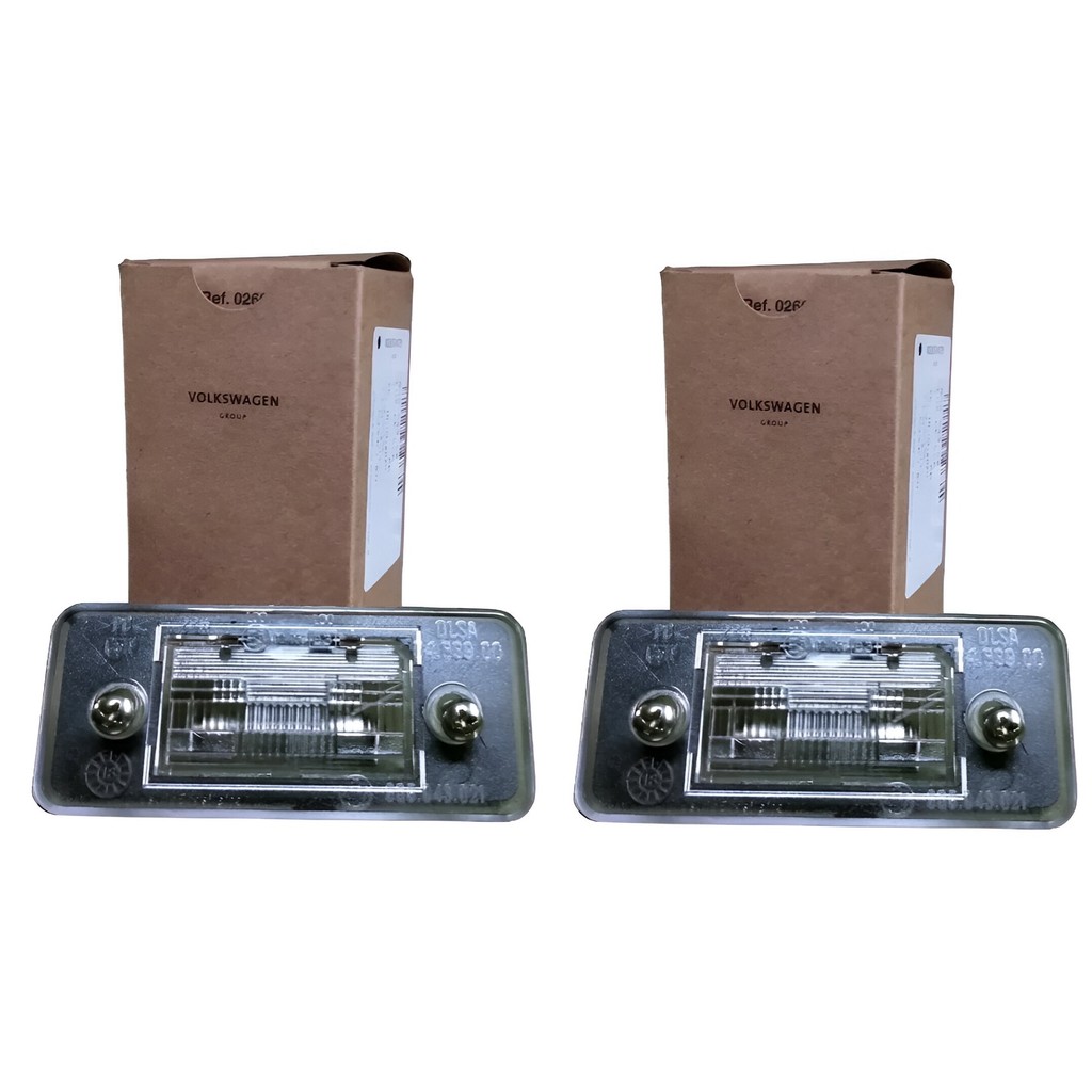 Par lanterna luz de placa Volkswagen Polo Sedan 2003 a 2004 em Oferta na Shopee
