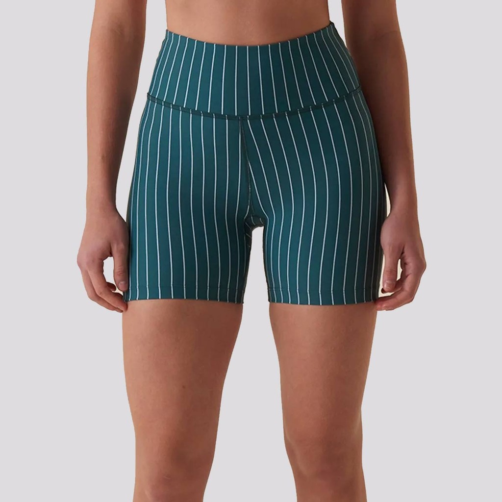 Bermuda Fila Future Sports Pinstripes Flow Feminina Verde em Oferta na Shopee