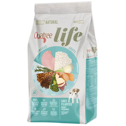 Ração Quatree Life para cães Filhotes Raças Pequenas Frango 10kg