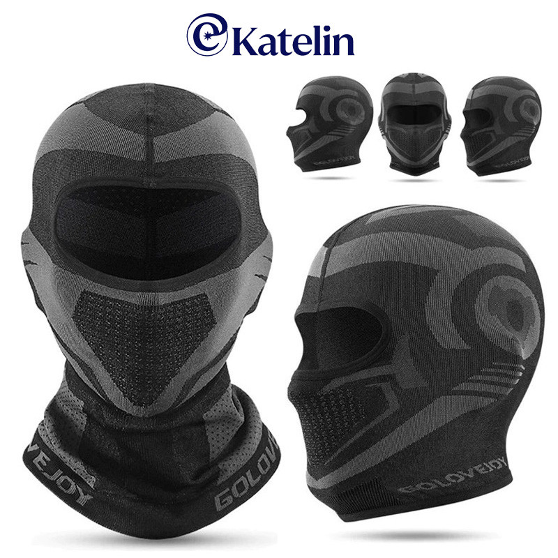 Balaclava Chapéu Quente À Prova De Vento Máscara Facial Capa De Cabeça Adequada Para Motociclistas em Oferta na Shopee