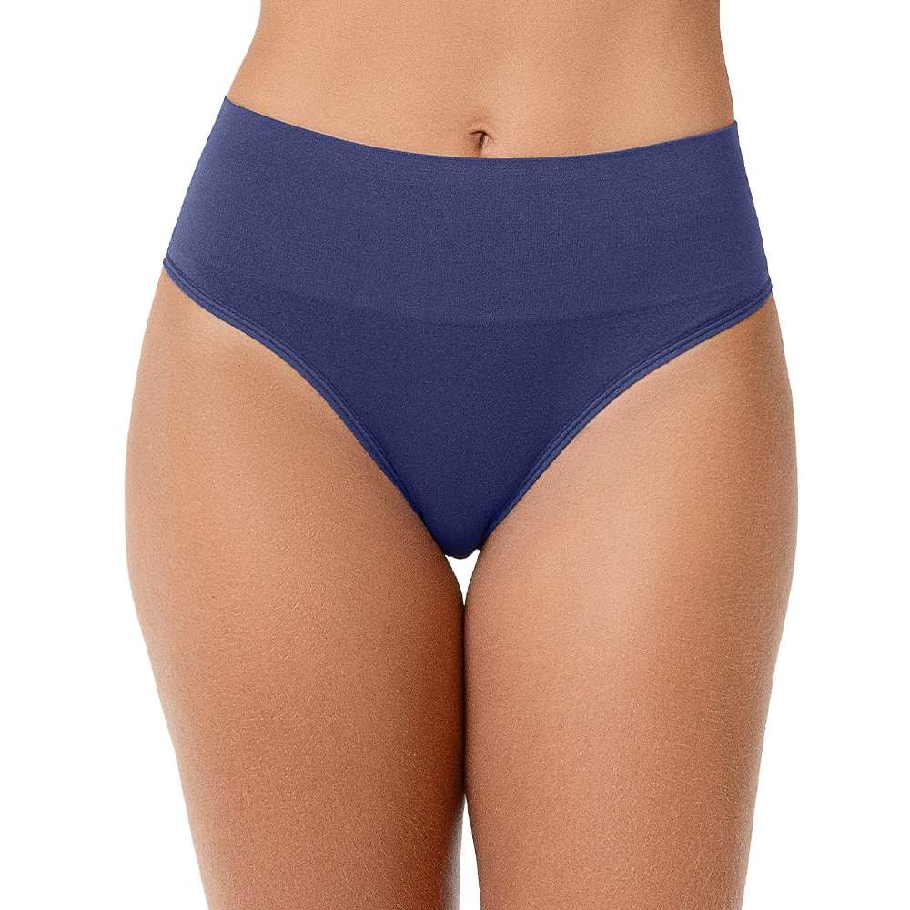 Calcinha Tanga Cós Alto sem Costura Mirtilo Zee Rucci em Oferta na Shopee