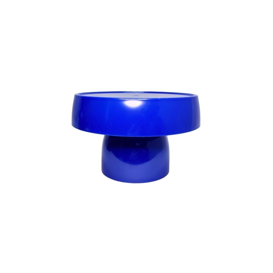 Boleira Cogumelo Grande - Azul Escuro - 18,5x12,5cm - 1 unidade - Rizzo