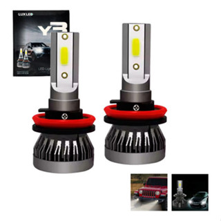 Par Lampada Farol H11 H8 H9 36w 6500k 22000lm Super Led farol farol de milha auxiliar super forte em Oferta na Shopee