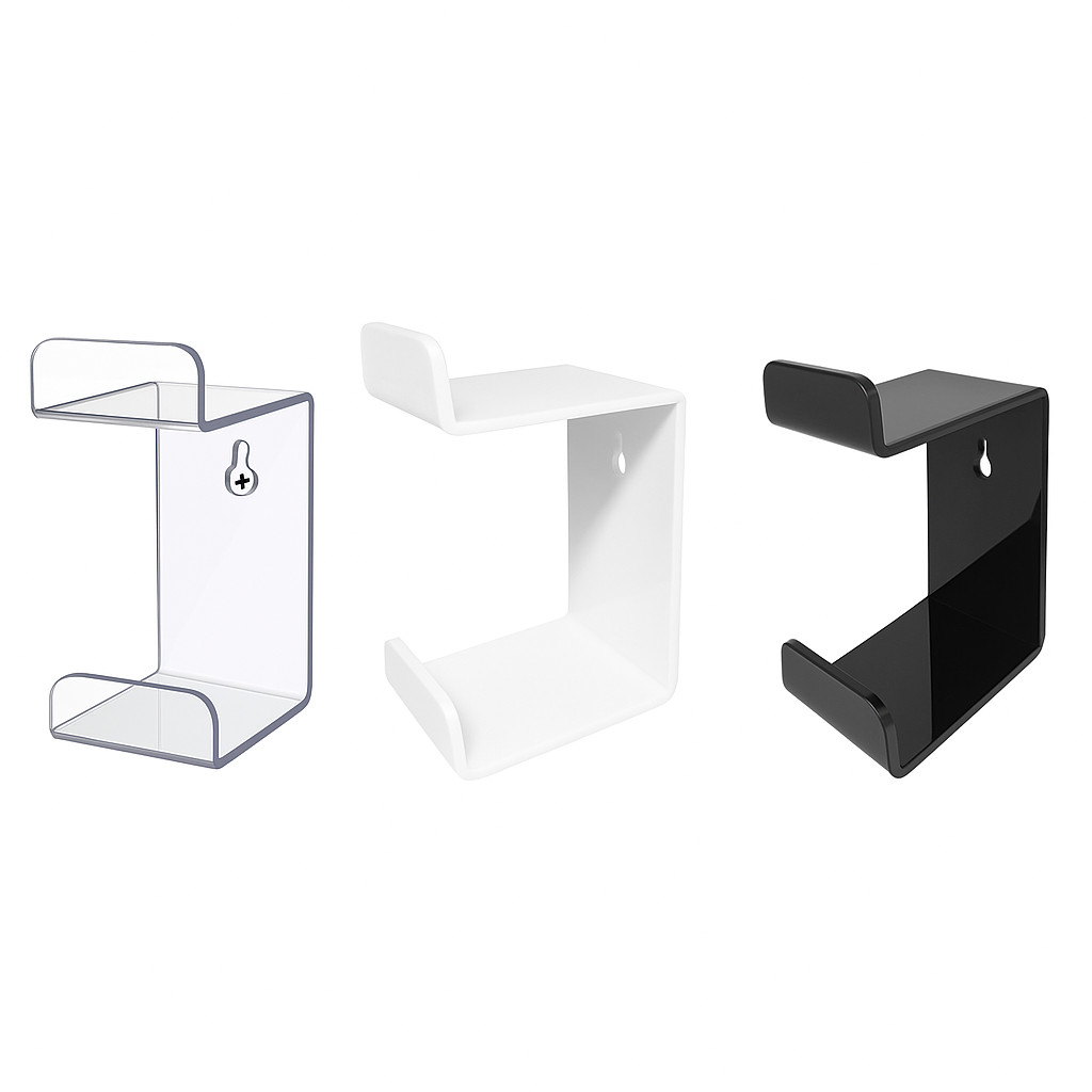 Suporte De Controle Duplo PS5, PS4, PS3, Play Xbox Universal - Parede - Acrílico Lançamento