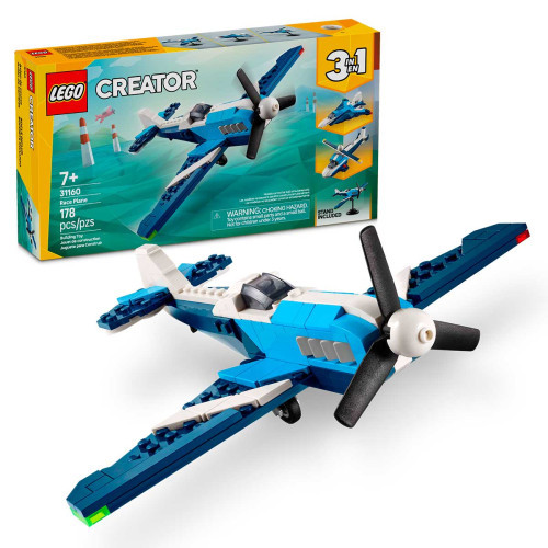 Aeronave Creator Avião de Corrida 178 Peças 31160 Lego - Hobbies & Collections