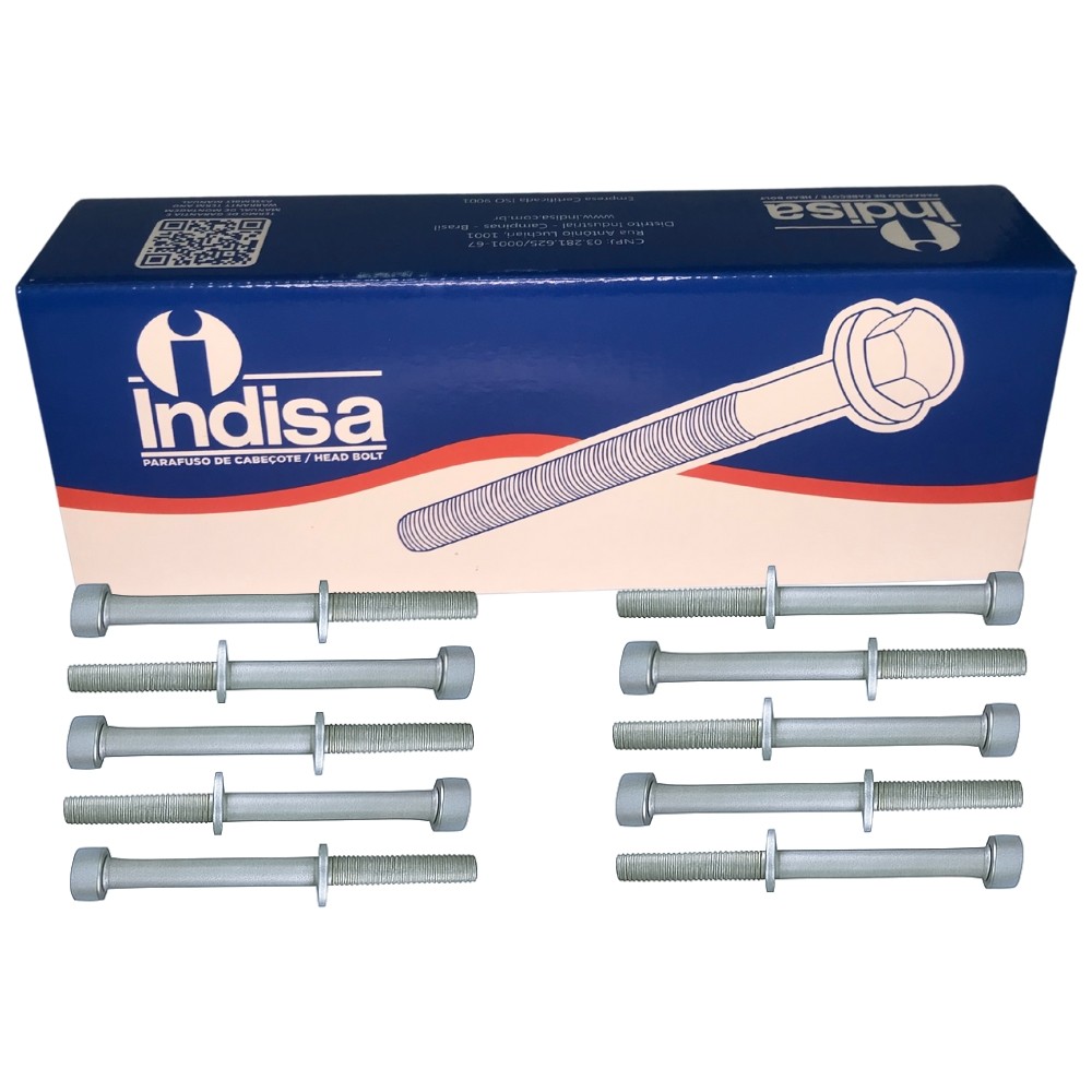 Jogo Parafuso Cabeçote Astra Kadett Monza Vectra Até 2012 em Oferta na Shopee