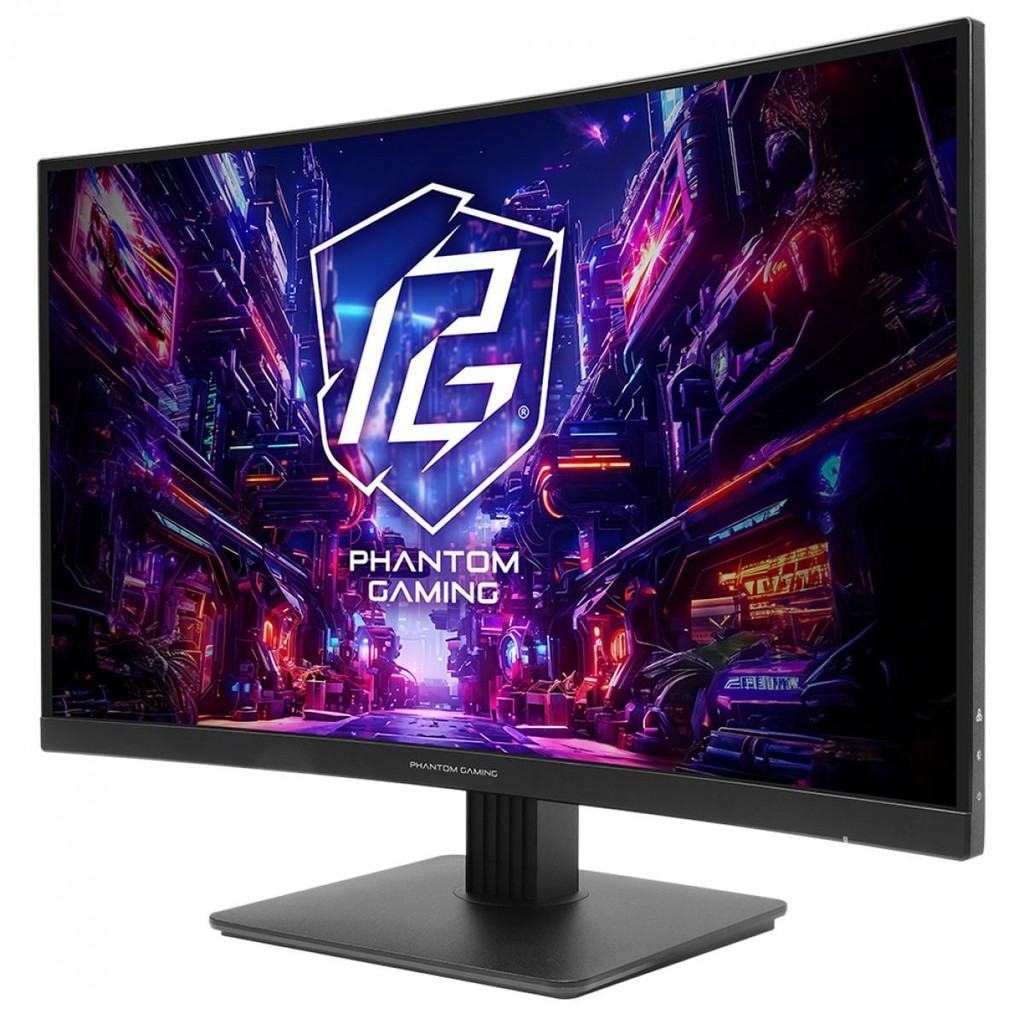 Monitor Gamer ASRock Phantom Gaming 27 Pol Curvo QHD 1ms — imagem 2 de 2