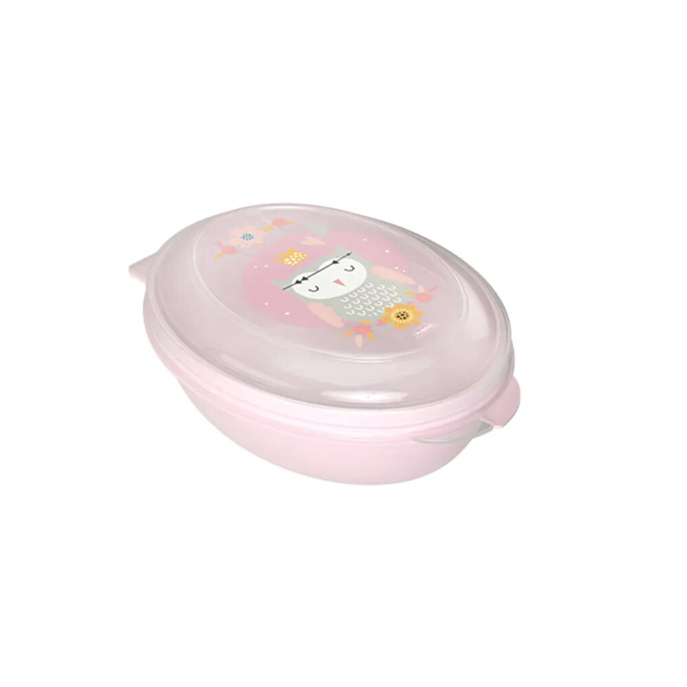 Saboneteira Bebê Plasútil Bichinhos Petit Com Tampa Fixa