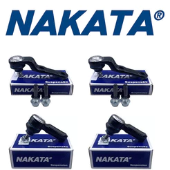Kit 2 Pivo + 2 Terminal direção Corsa Celta 1998 a 2010 Nakata