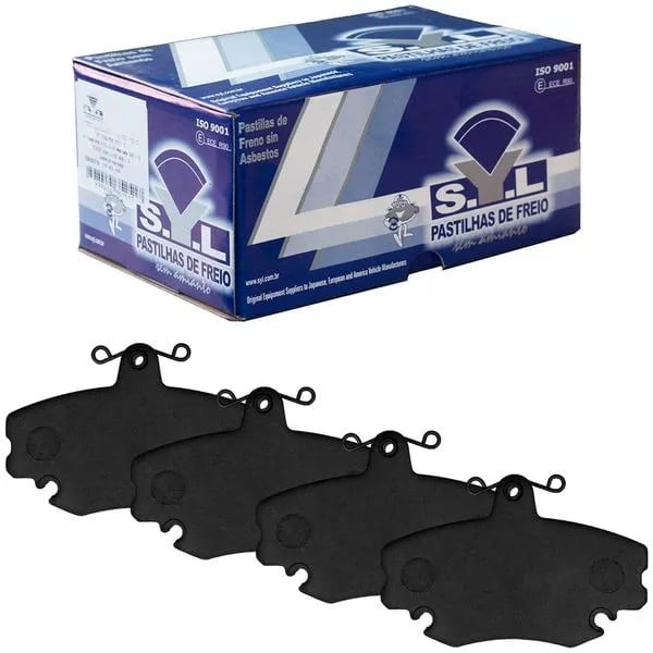 Pastilha de Freio Dianteira Clio Sandero Logan Megane - SYL em Oferta na Shopee