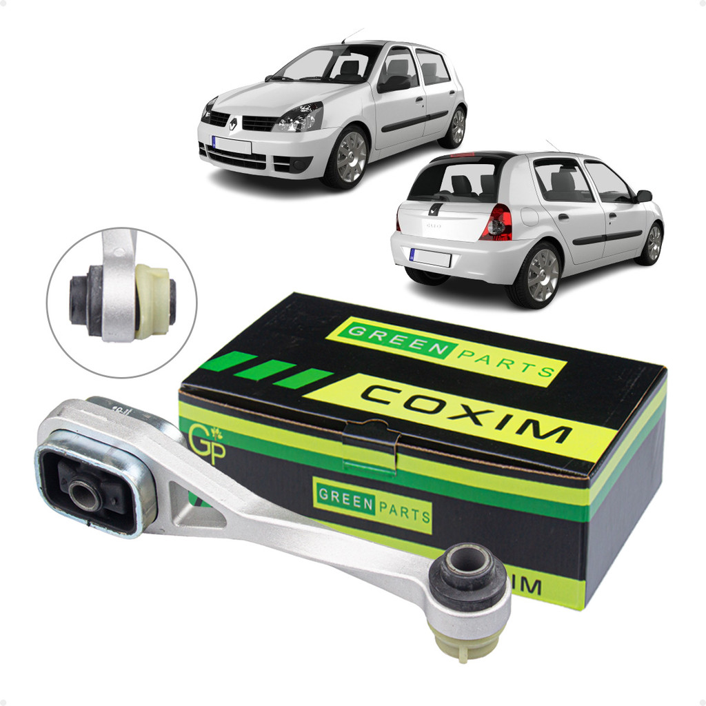 Coxim Câmbio Traseiro Renault Clio 1.0 8V 1999 A 2008/ 1.0 16V 1999 A 2016/ 1.6 8V 1999 A 2016/ 1.6 16V 2000 A 2009
