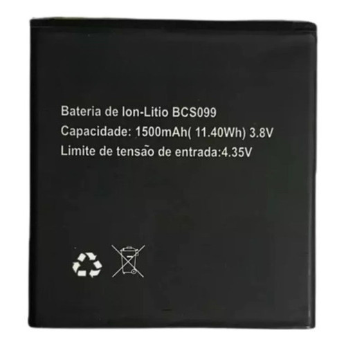 Bat Compativel Multilaser E Lite P9099 Bcs099