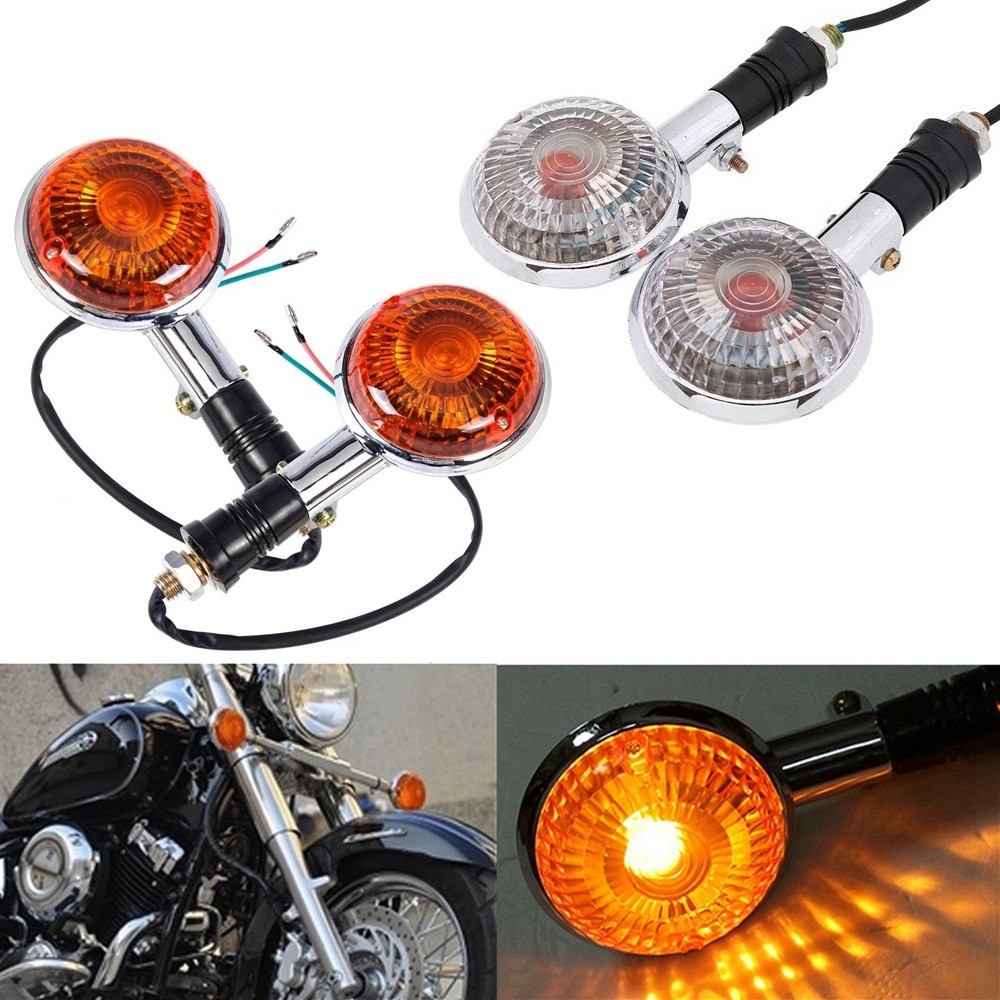 Luz Indicadora De Seta Para Motocicleta , Piscante Yamaha Road Star Royal V 1100 250 650 , Virago 500 Vmax 1200