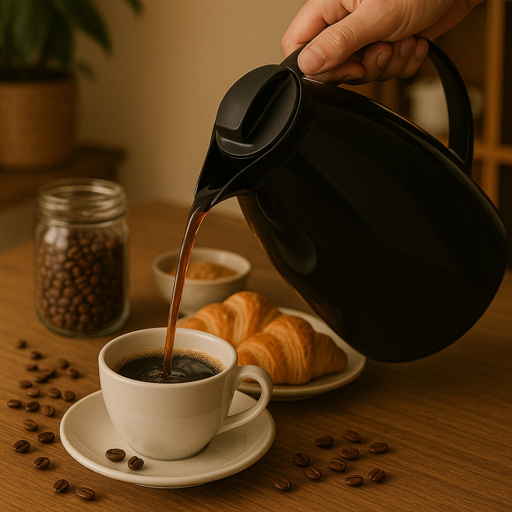 Detalhes do Garrafa De Café Chá Térmica Florença 650 Ml