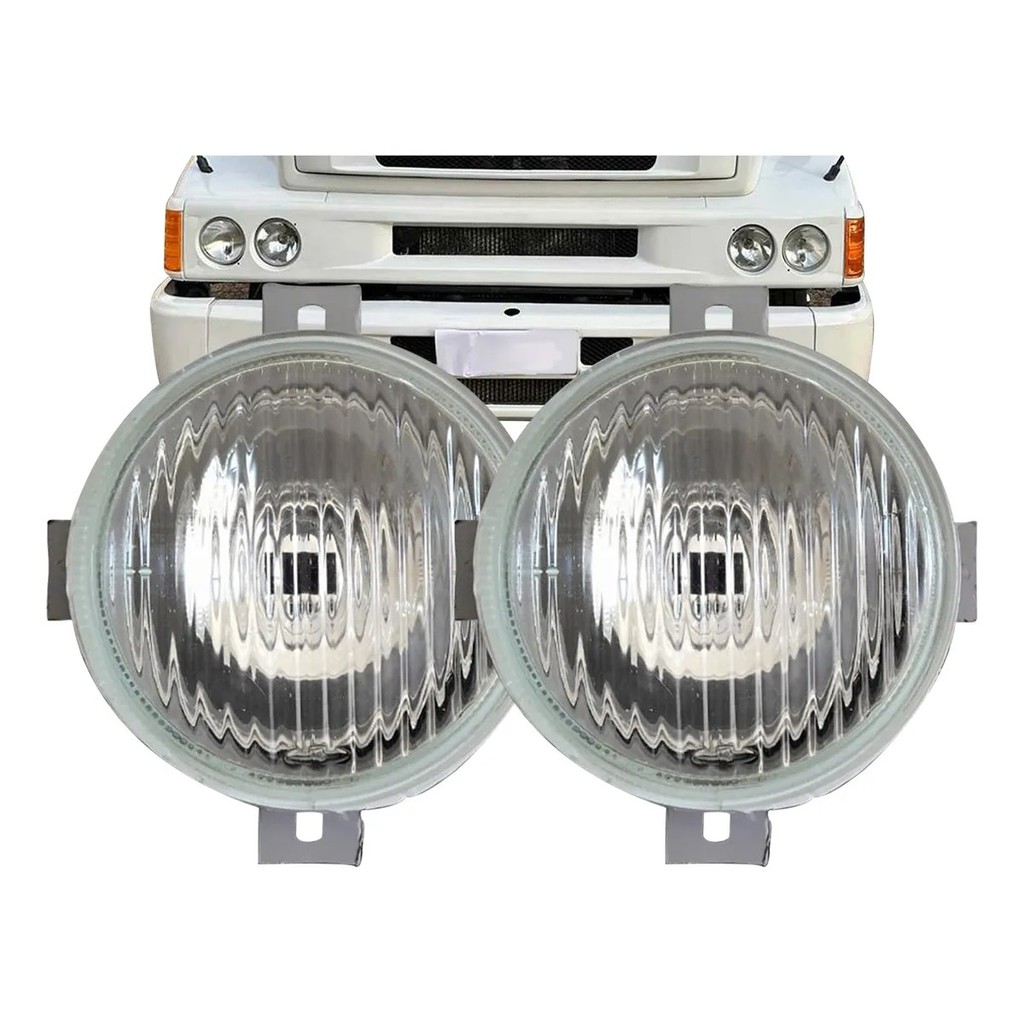 Par Farol Auxiliar Neblina Milha Pajero Tr4 2003 2004 2005 2006 2007 · foto 2